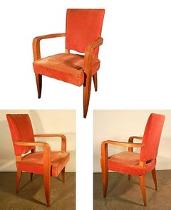 Epoque Art Deco Desk Armchair, circa 1930
