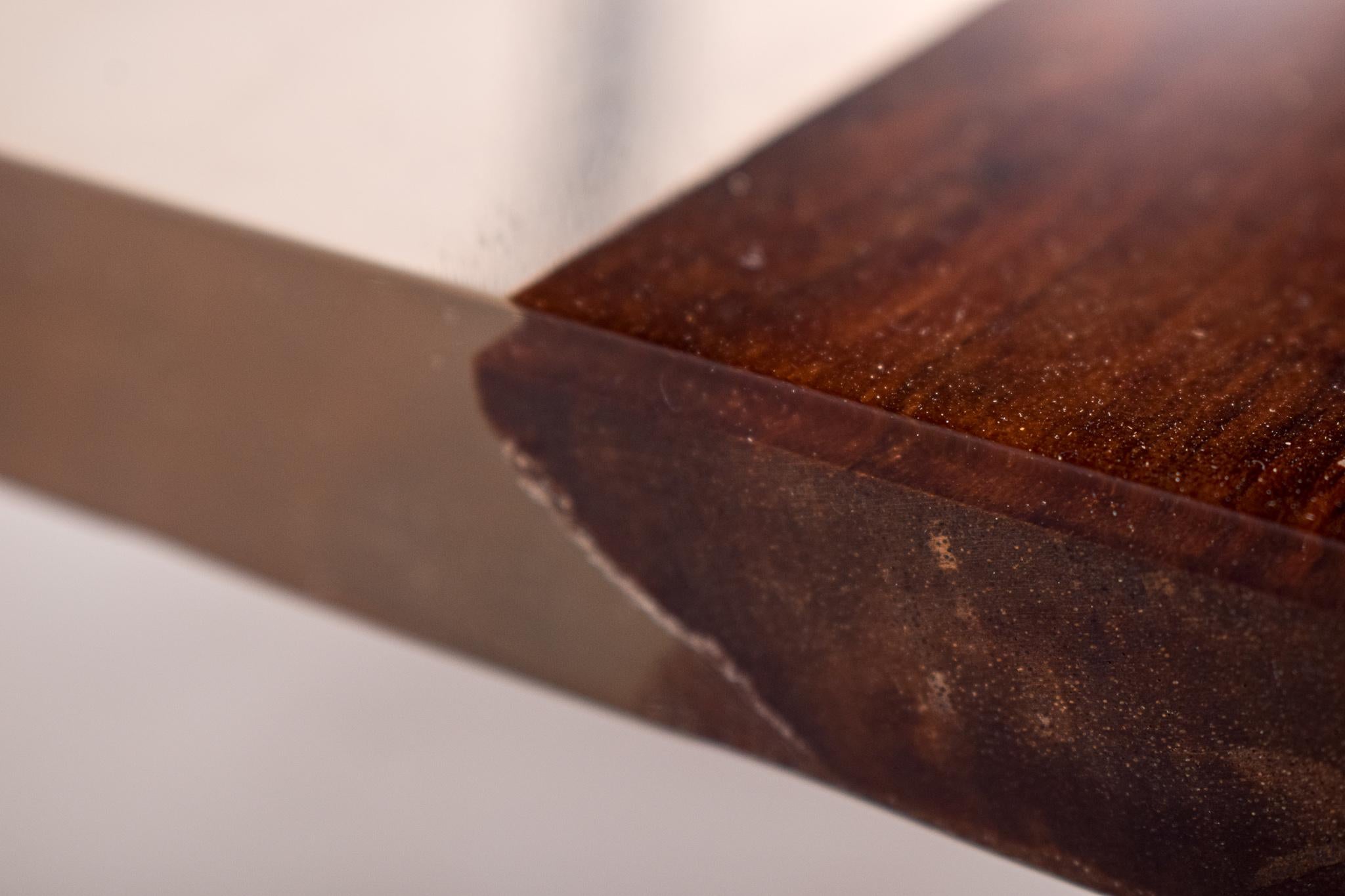 Epoxy and Walnut Dining Table For Sale 1