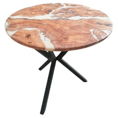 Epoxy resin Olive dining Table Epoxy resin Olive dining Table