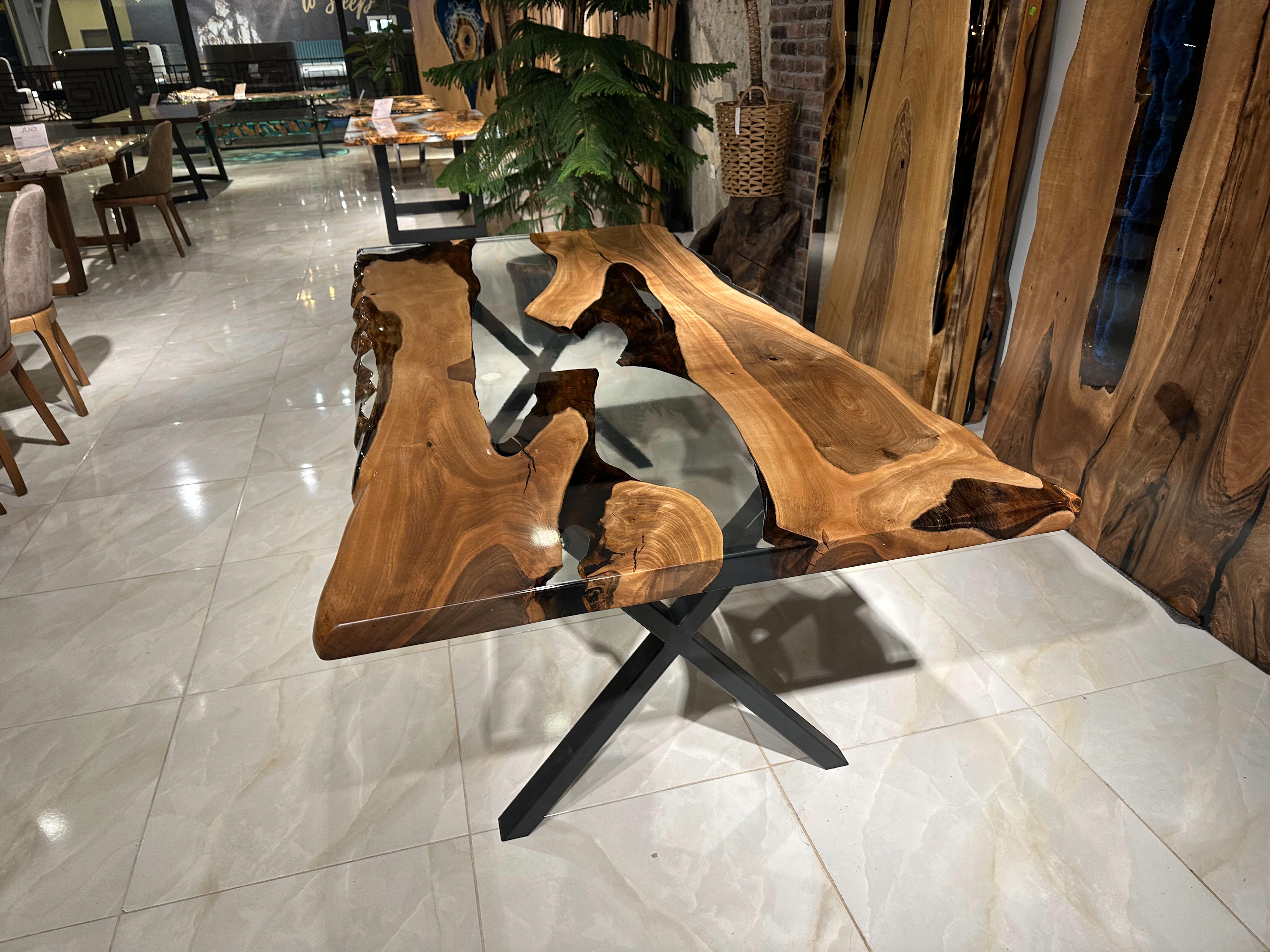 Epoxy Table - Epoxy Resin Table Rivers Edge Table - Resin Wood Table In New Condition For Sale In İnegöl, TR