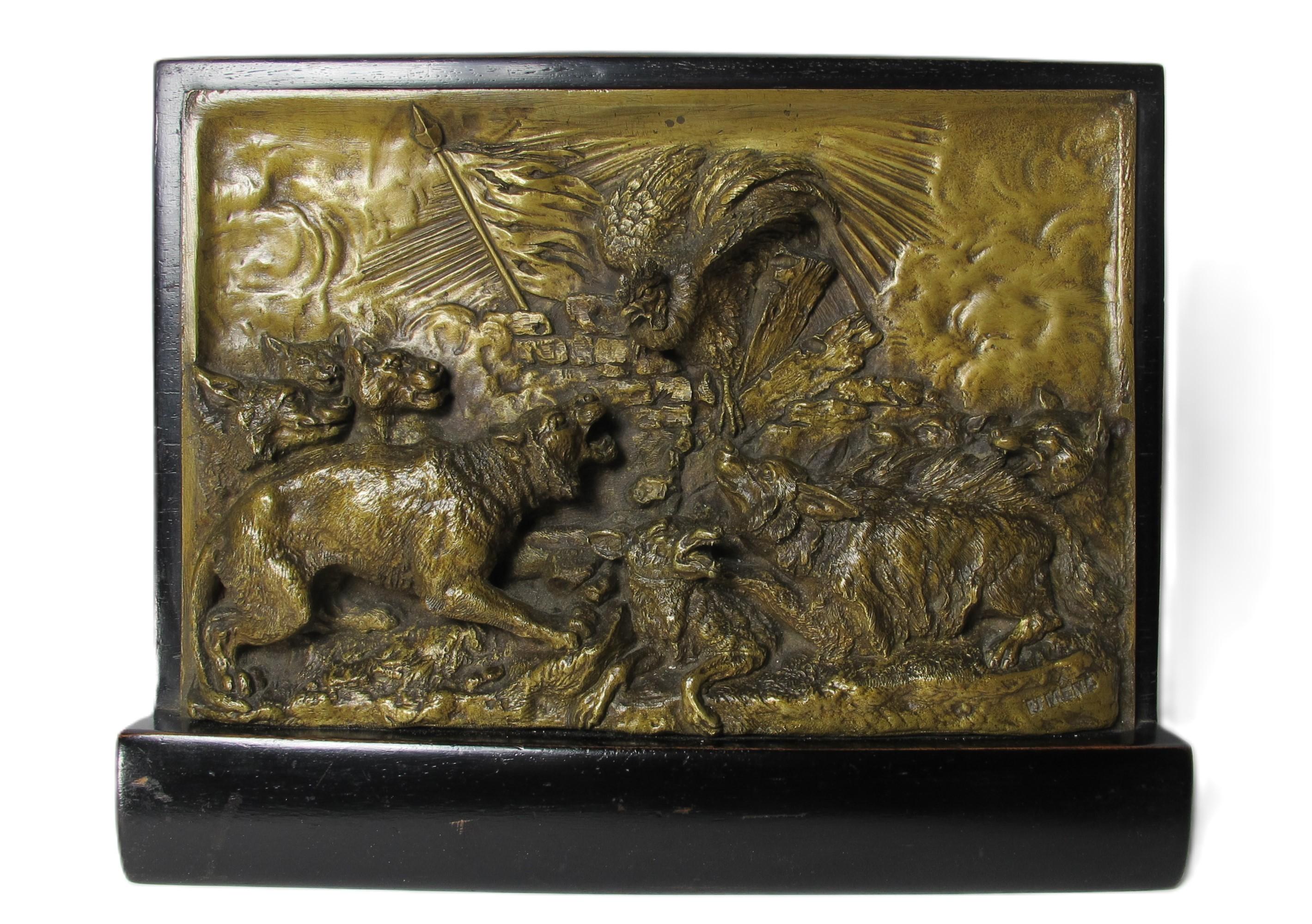 Épreuve Unique En Bronze De De Pierre-Jules Mêne (1810-1879), « Mazagran » For Sale 1