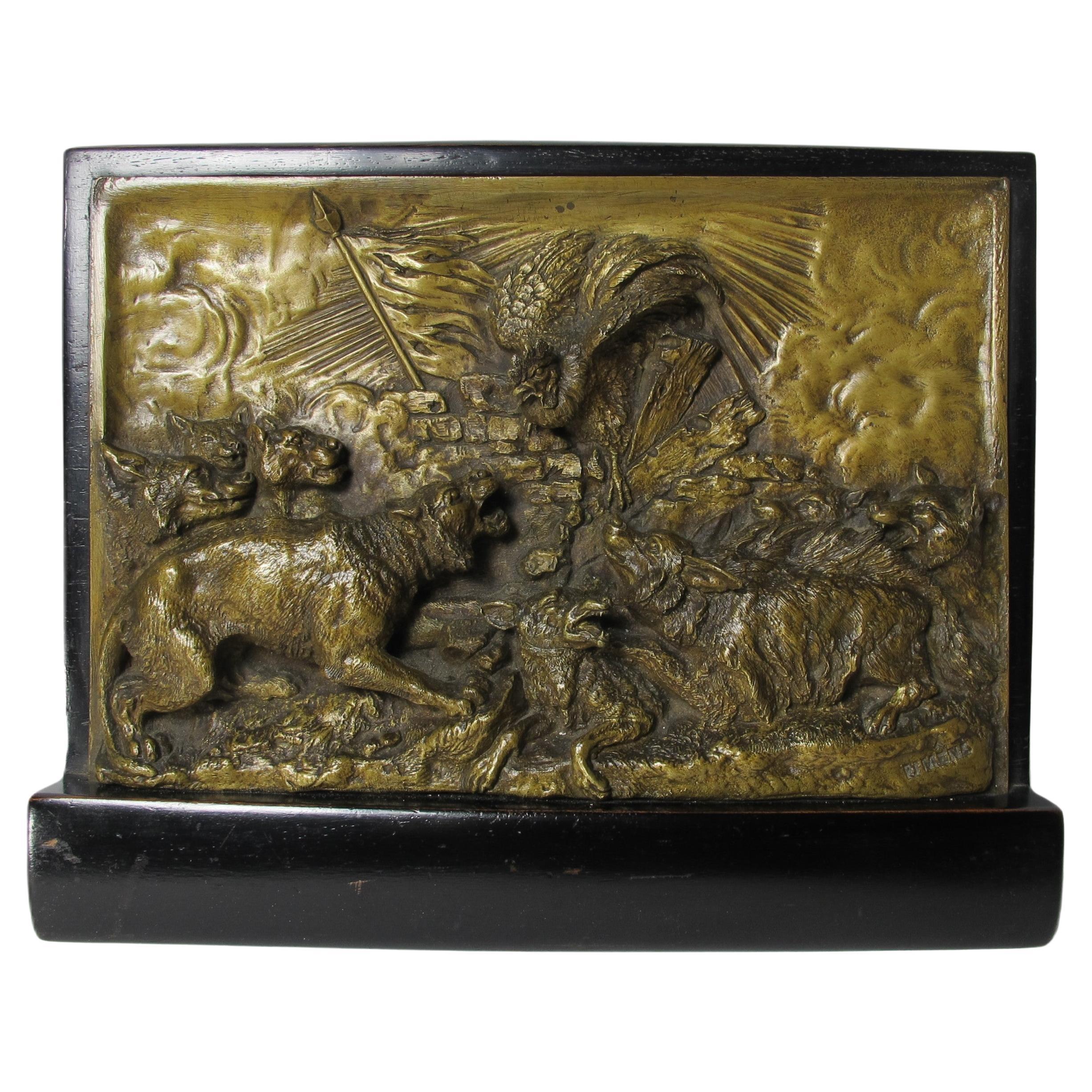 Épreuve Unique En Bronze De De Pierre-Jules Mêne (1810-1879), « Mazagran » For Sale