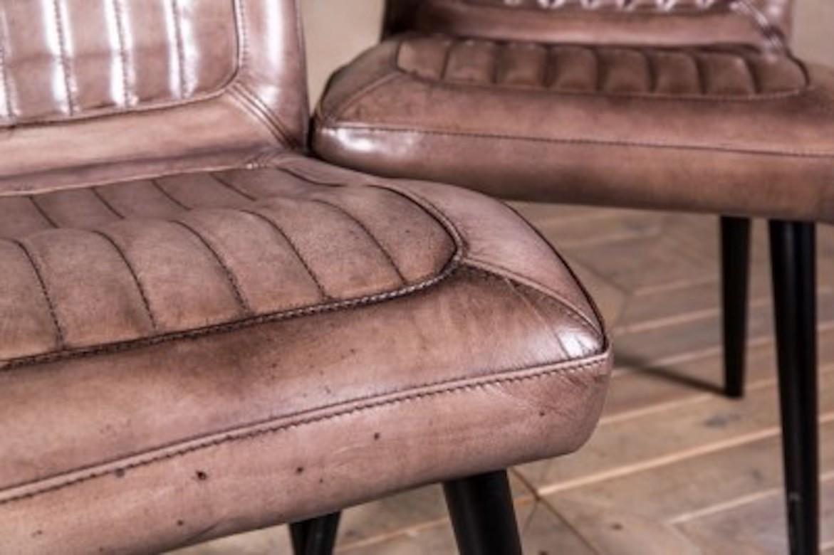 Epsom Vintage Style Leather Chair Range, 20th Century For Sale 10