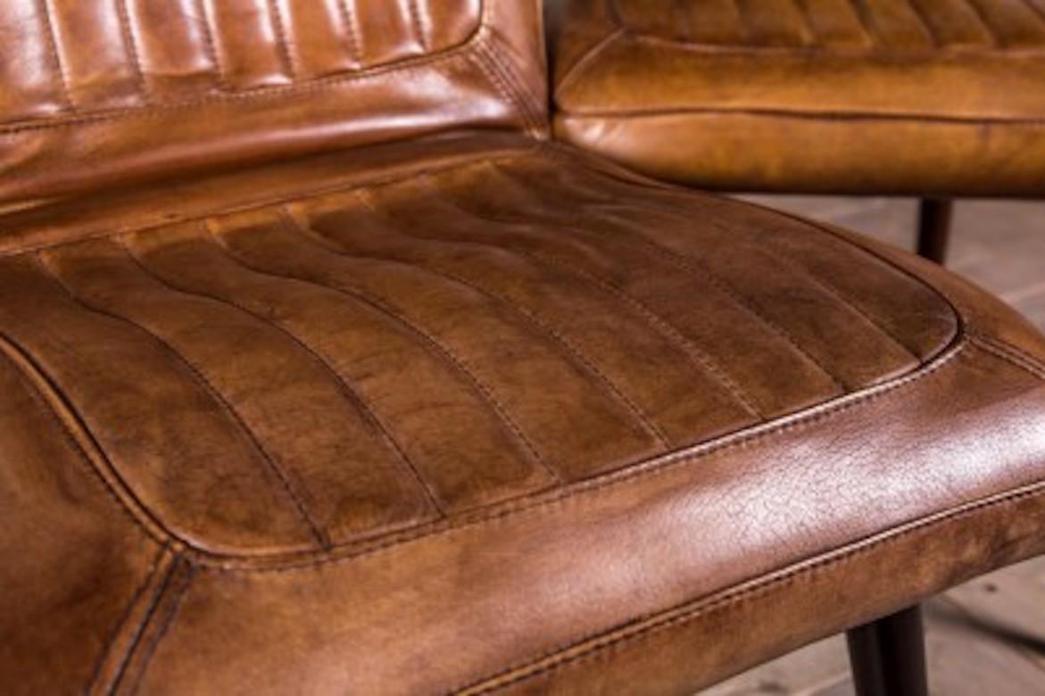 Epsom Vintage Style Leather Chair Range, 20th Century For Sale 3