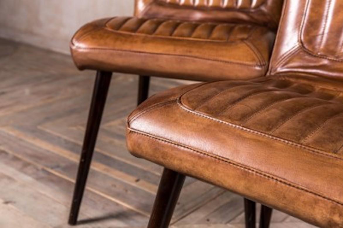 Epsom Vintage Style Leather Chair Range, 20th Century For Sale 4