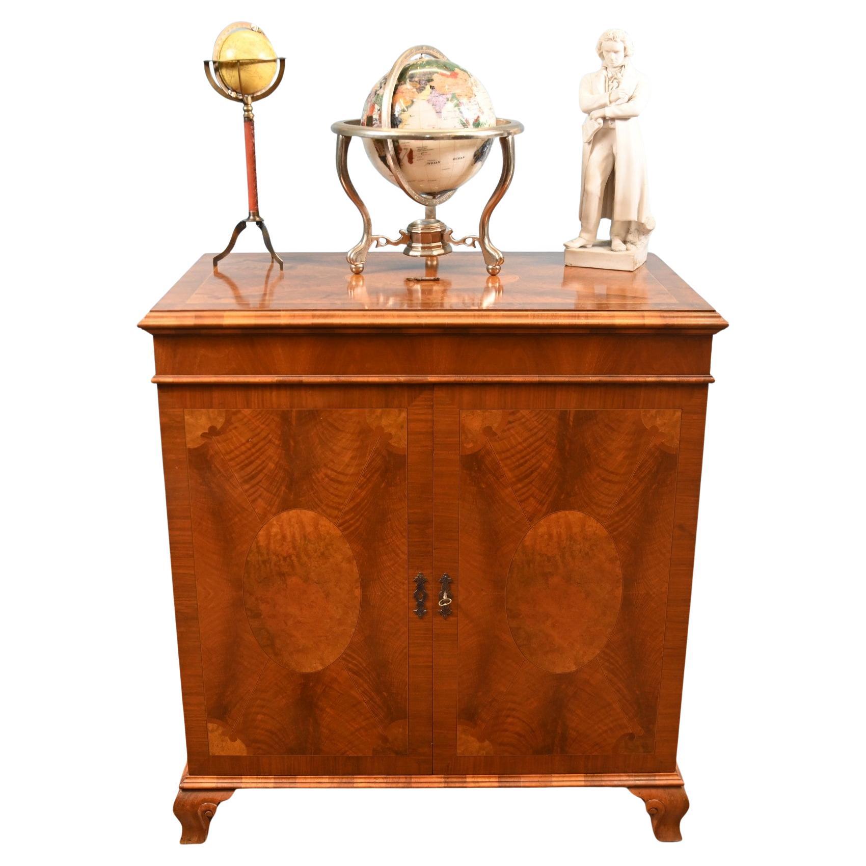 Epstein and Co Walnut Cabinet Chest 1930s London