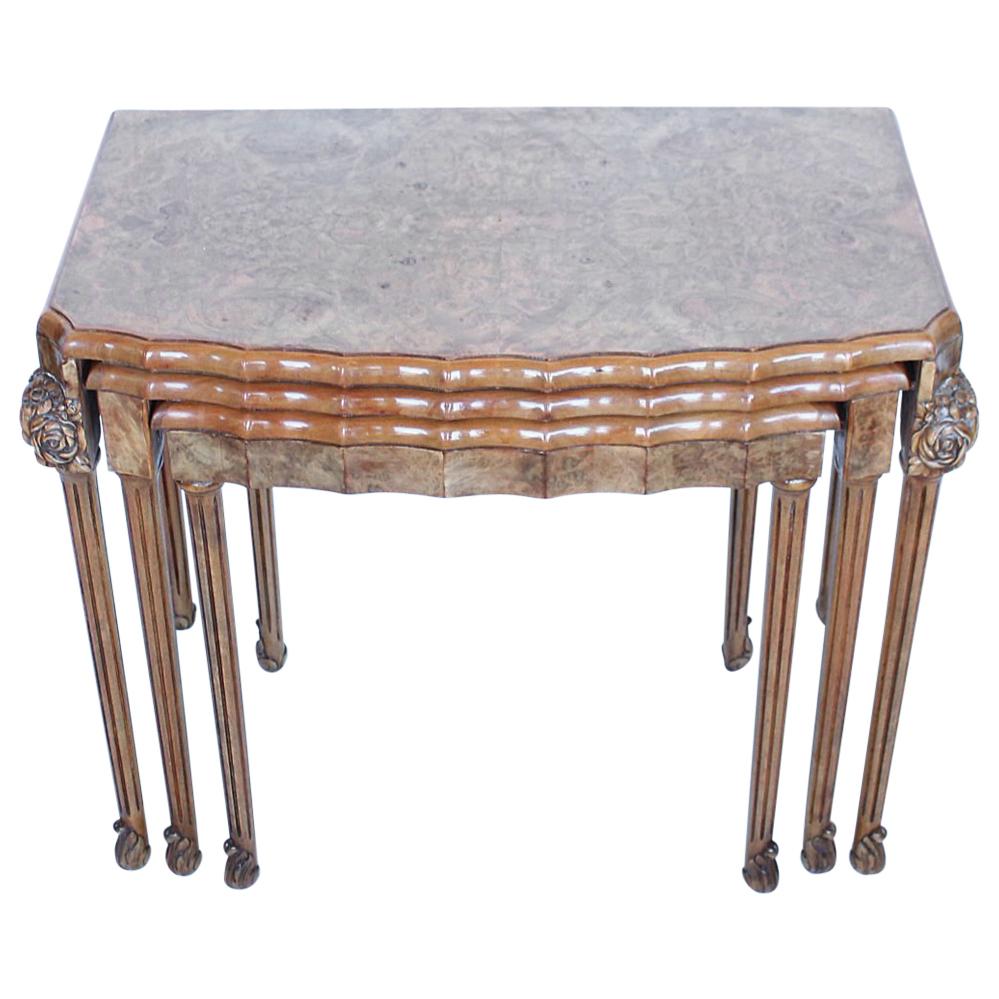 Epstein Art Deco Nest of Tables