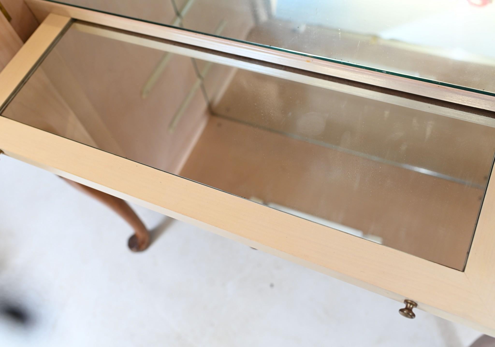 Epstein Deco Cocktail Cabinet Drinks Chest Walnut 1930 en vente 3