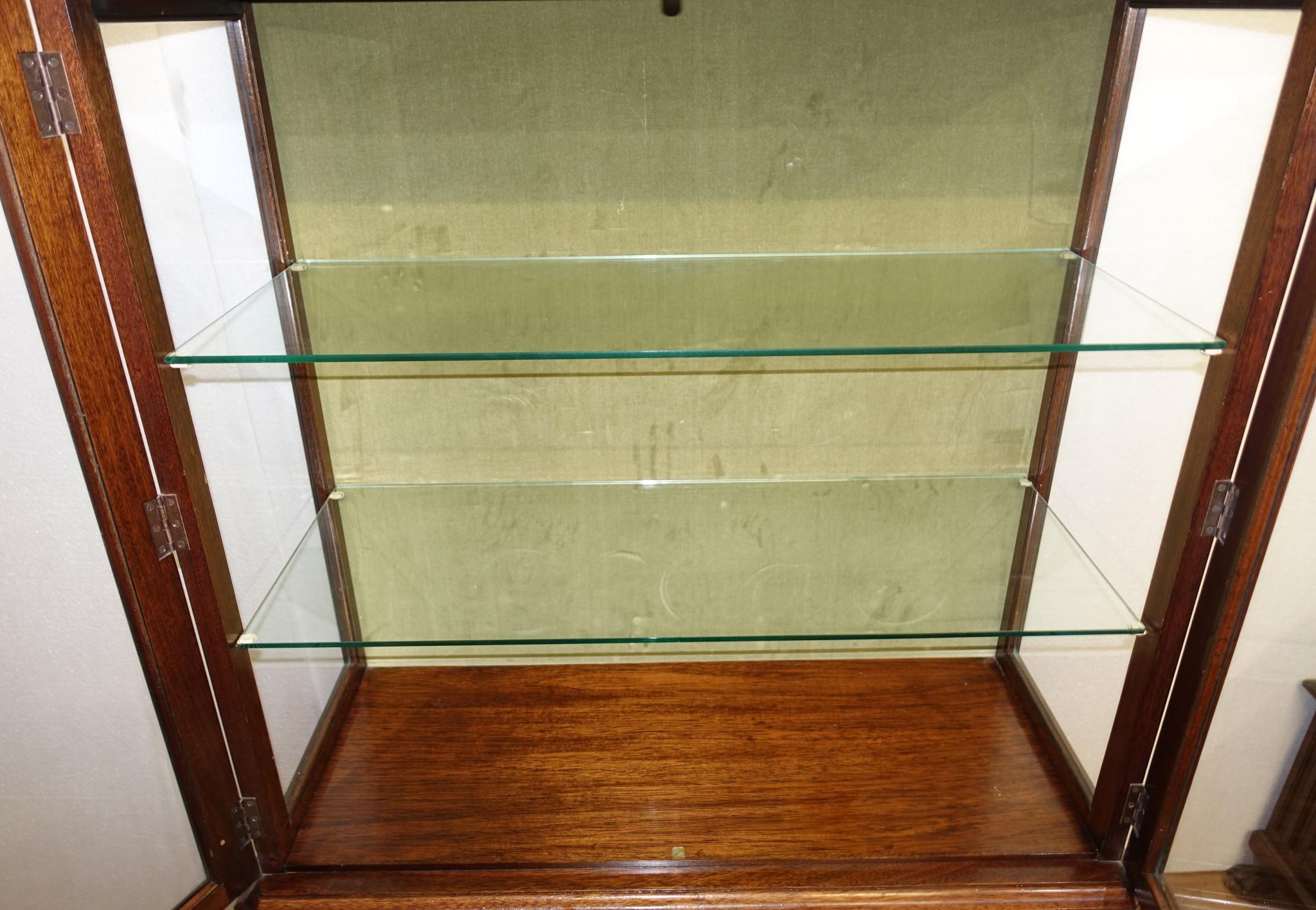 Mid-20th Century Epstein Display Cabinet Mahogany Bookcase 1930 For Sale