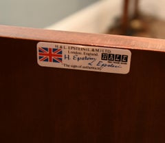 Epstein Walnut Cabinet Louis XV Revival Inlay 1920