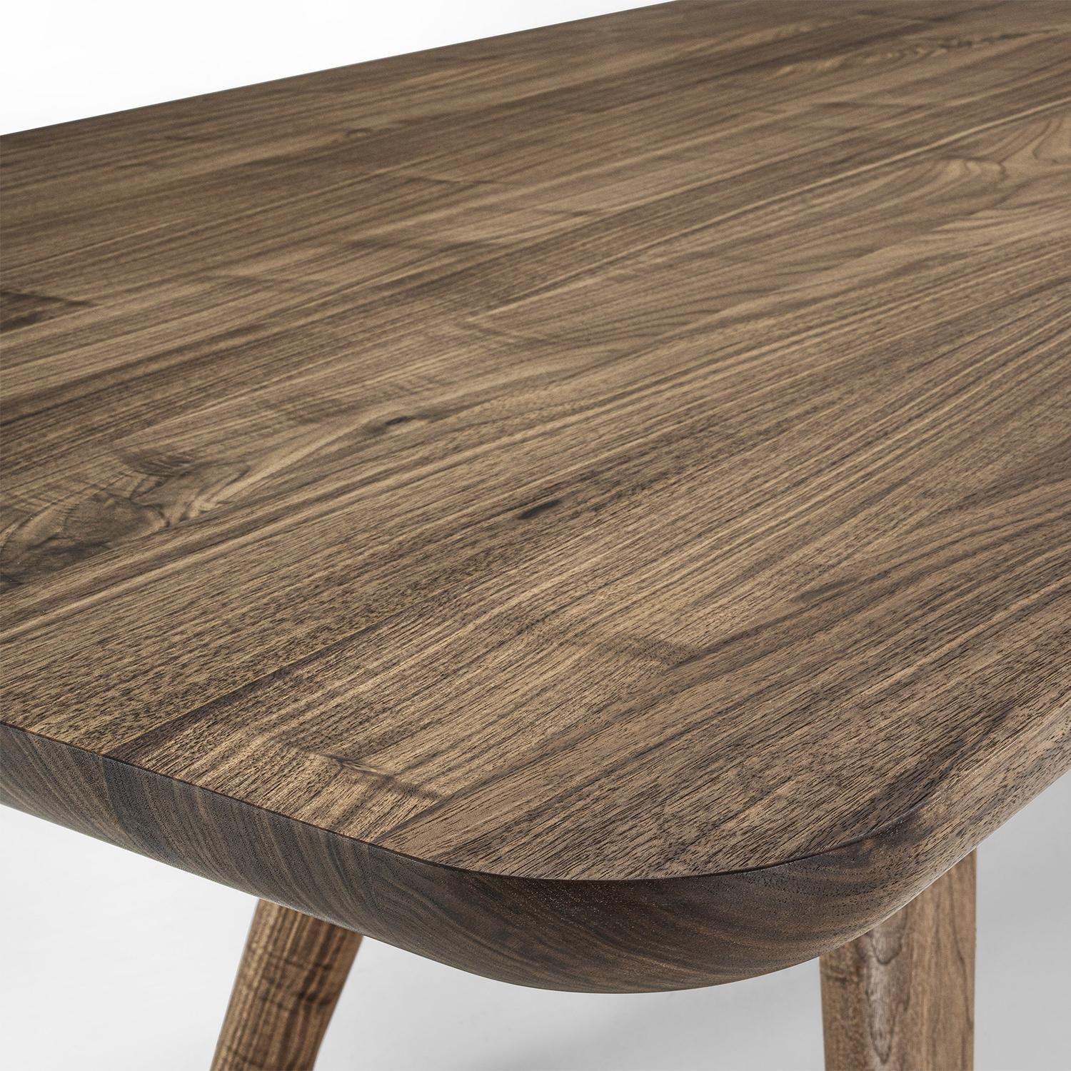Walnut Equa Dining Table For Sale