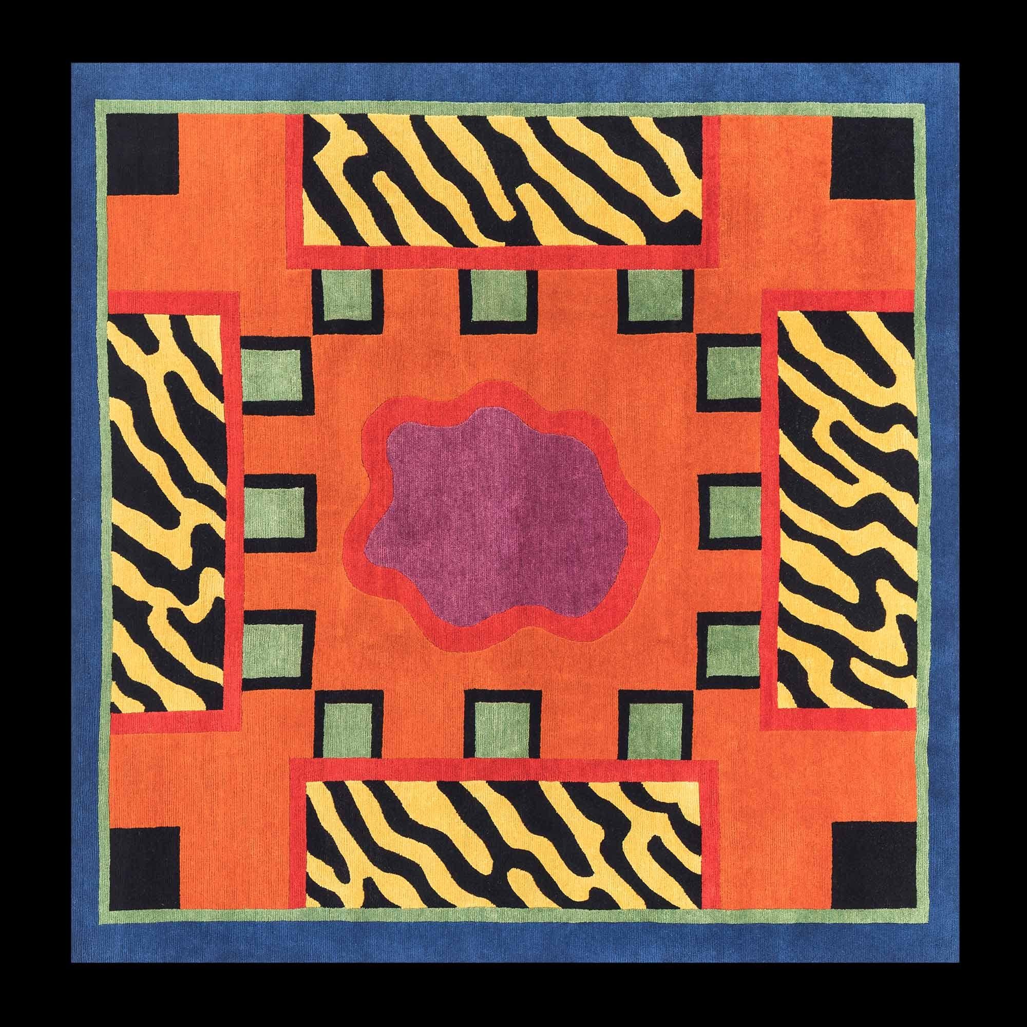 EQUADOR Teppich aus Wolle von Nathalie du Pasquier für Post Design/Memphis im Zustand „Neu“ im Angebot in La Morra, Cuneo