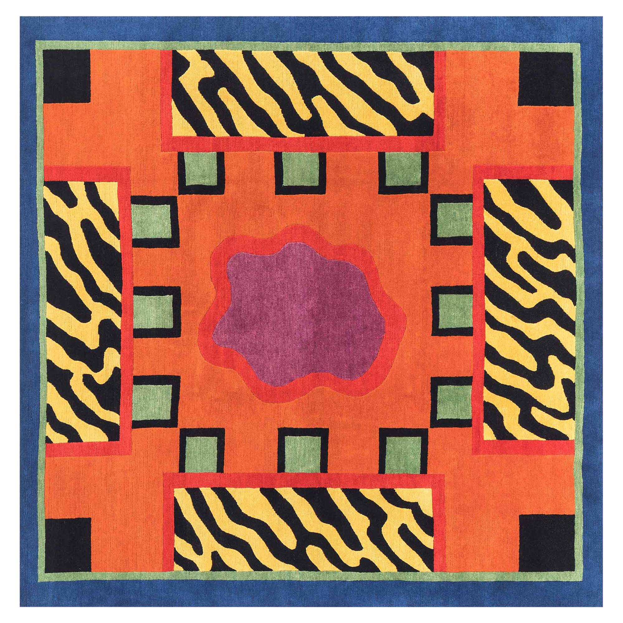 EQUADOR Woollen Carpet by Nathalie du Pasquier for Post Design/Memphis