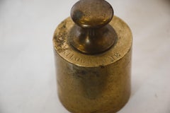 Equal Arm Brass Scale with Weights