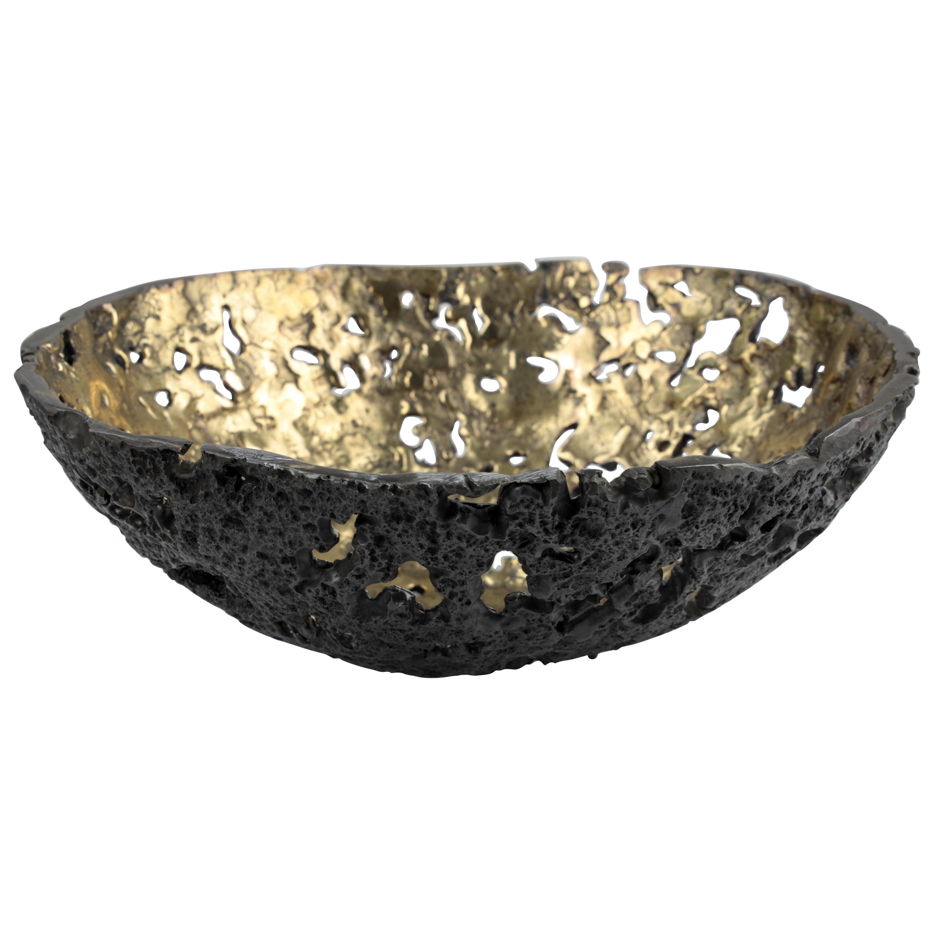 Equator Bowl in Bronze For Sale