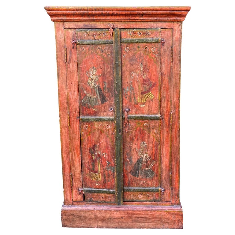 Equator Furniture Company 18th C Style Spanish Colonial Cabinet Mini Armoire  For Sale at 1stDibs
