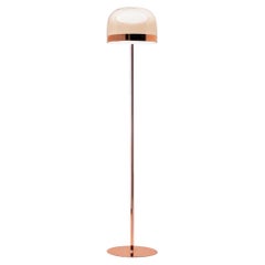 EQUATORE - Medium Floor Lamp - Galvanized Metal Body by Fontana Arte