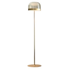 EQUATORE – mittelgroße Stehlampe – Metallsockel aus mattem Gold von Fontana Arte