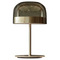 EQUATORE - Lámpara de Sobremesa Mediana - Base Metal Oro Mate by Fontana Arte