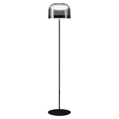 EQUATORE - Petit lampadaire - Base en métal galvanisé Noir par Fontana Arte