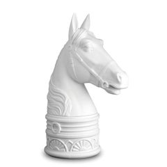 Equestrian Black and White Set of 2 Bookend