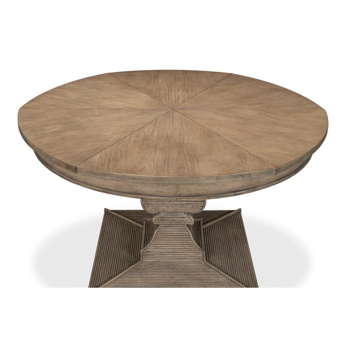 Equestrian Extension Dining Table For Sale 1