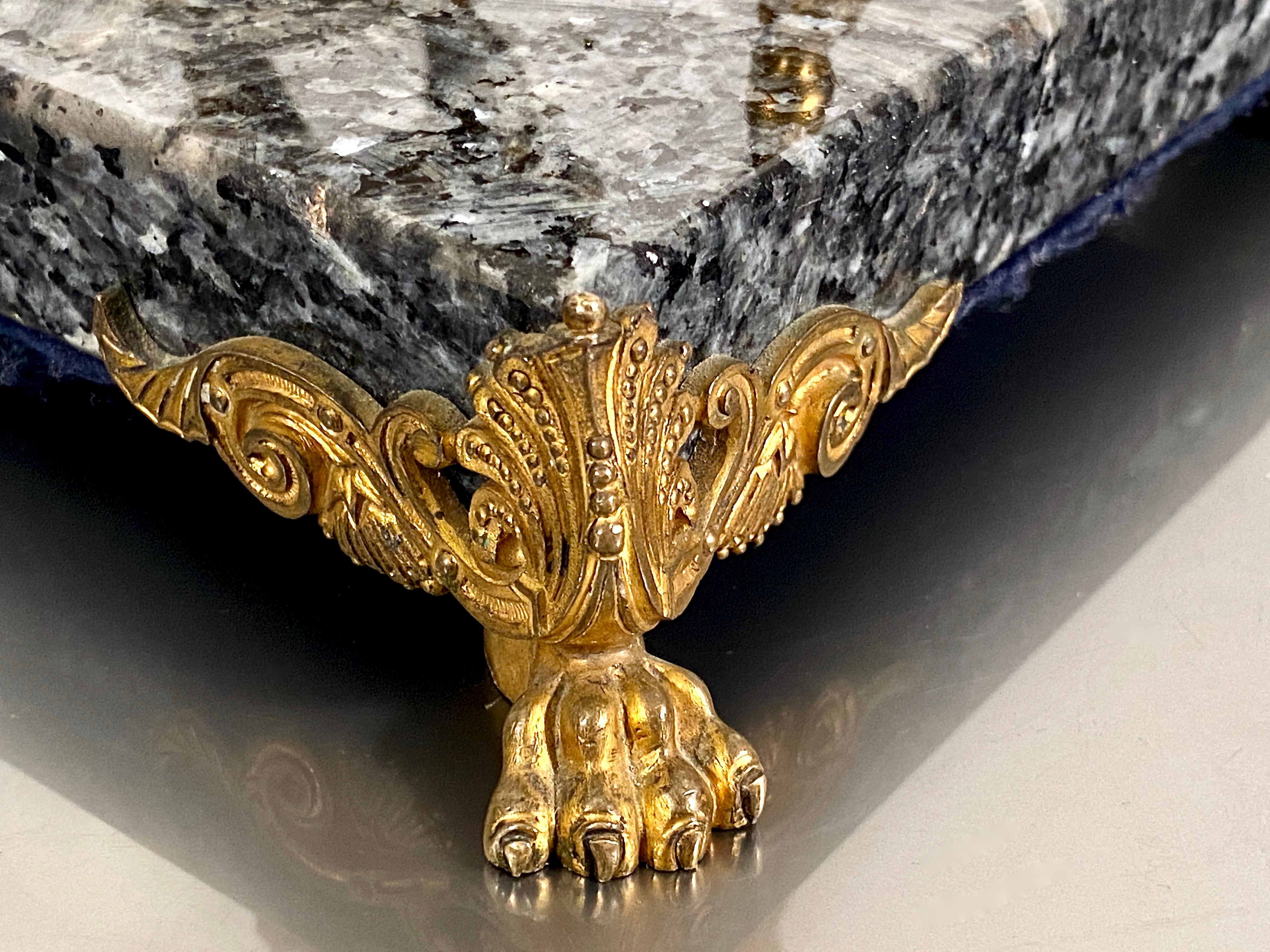 Statuetta equestre in bronzo dorato e ormolu di Charles A.L.A. a cavallo del XIX C. in vendita 8