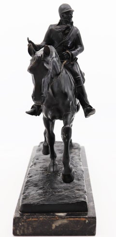 Equestrian Statue of a Huntsman, Gaston D’Illiers, France