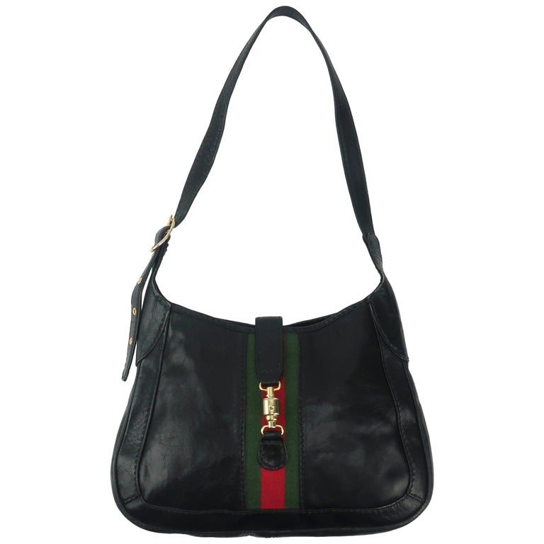 Equestrian Style Italian Black Leather Handbag For Neiman Marcus, C.1970 For Sale at 1stdibs