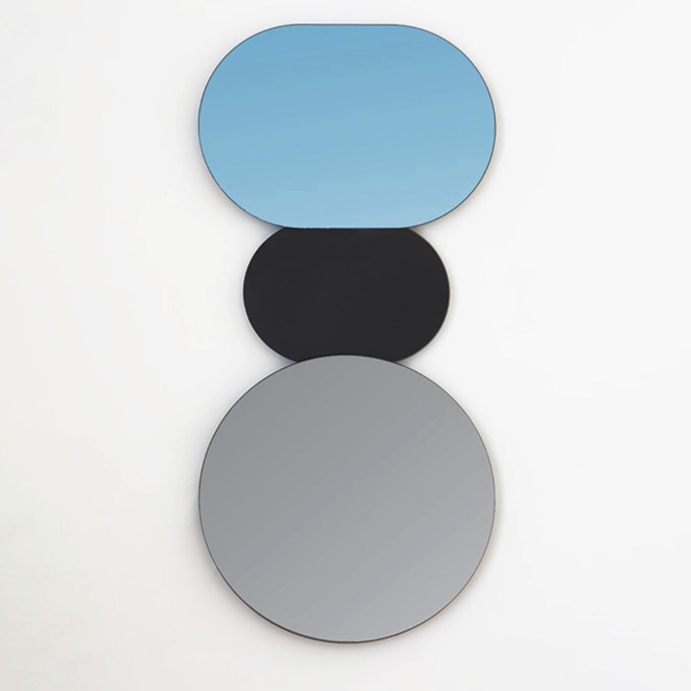 Italian Equilibrista D2P Wall Mirror For Sale