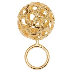 Equilibrium Spherical Textured Ring