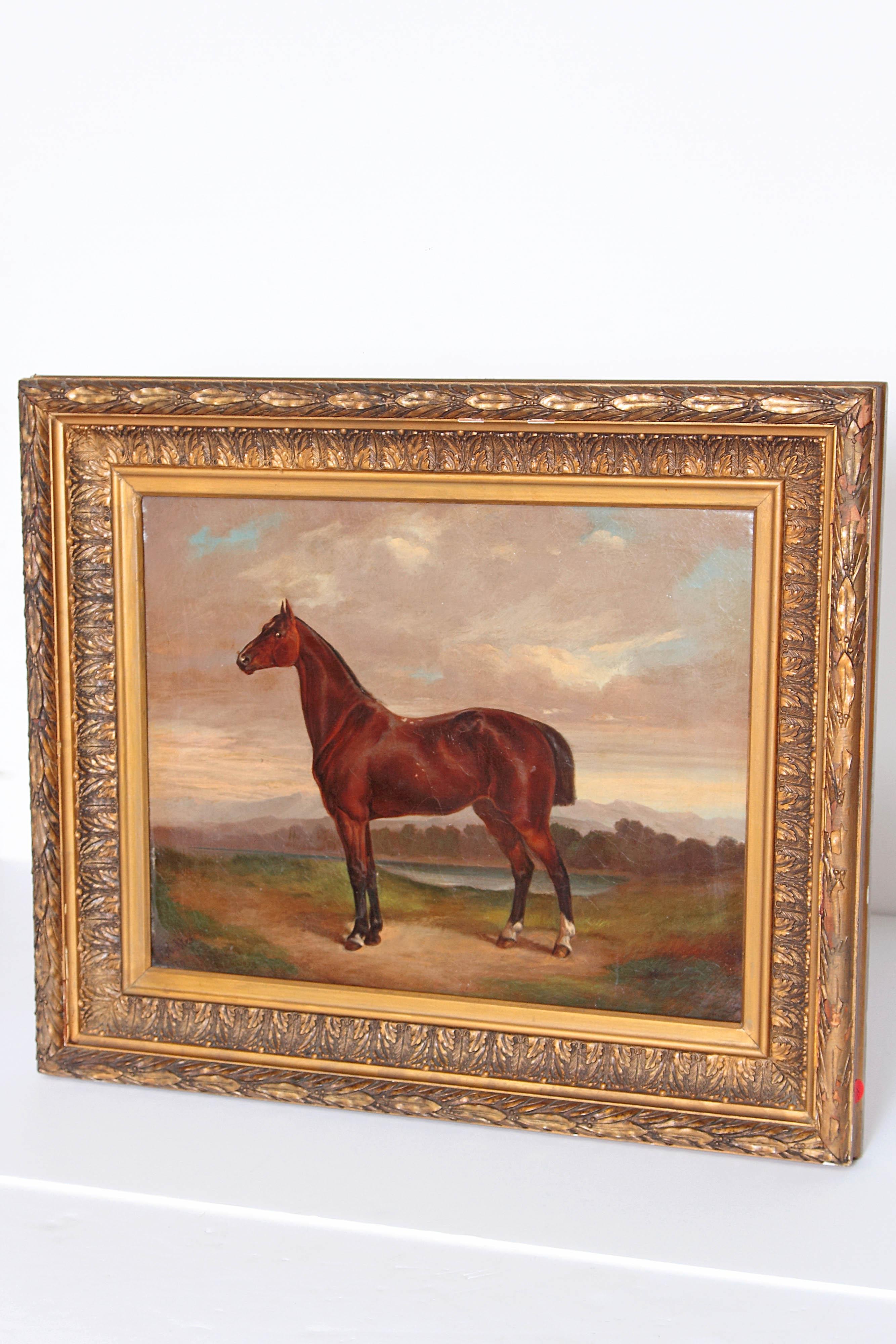 Equine Portrait by German Artist Albert Richter 2