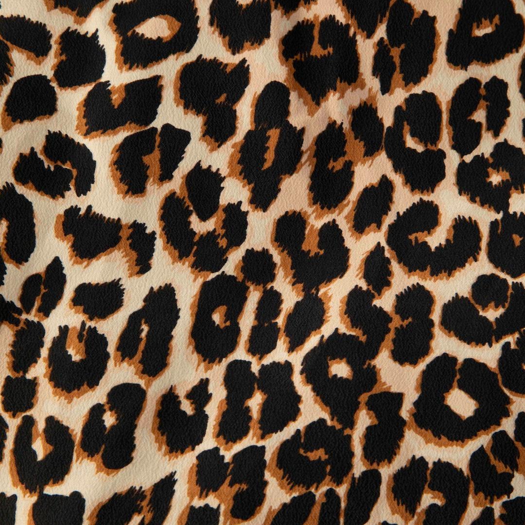 Equipment Brown Silk Leopard Mini Length Dress Size S In Good Condition For Sale In London, GB