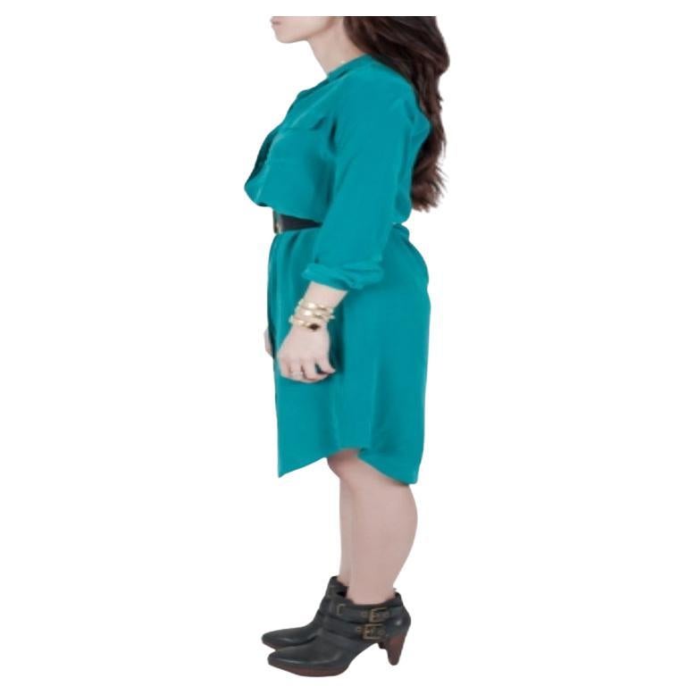 Opta per un abito Equipment come questo se vuoi un look senza sforzo. Realizzato in seta, questo abito-camicia presenta bottoni frontali, maniche lunghe e dettagli sulle tasche. Indossalo sia con i tacchi che con le scarpe basse.