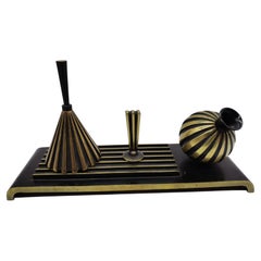 Retro Equipment for Reception, Brass, Richard Rohac Vienna, Austria