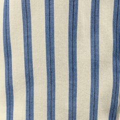 EQUIPMENT Größe L Blau Weiß Baumwolle Streifen Button Down Kragen Hemd