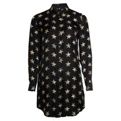 Equipment, star printed blouse dress