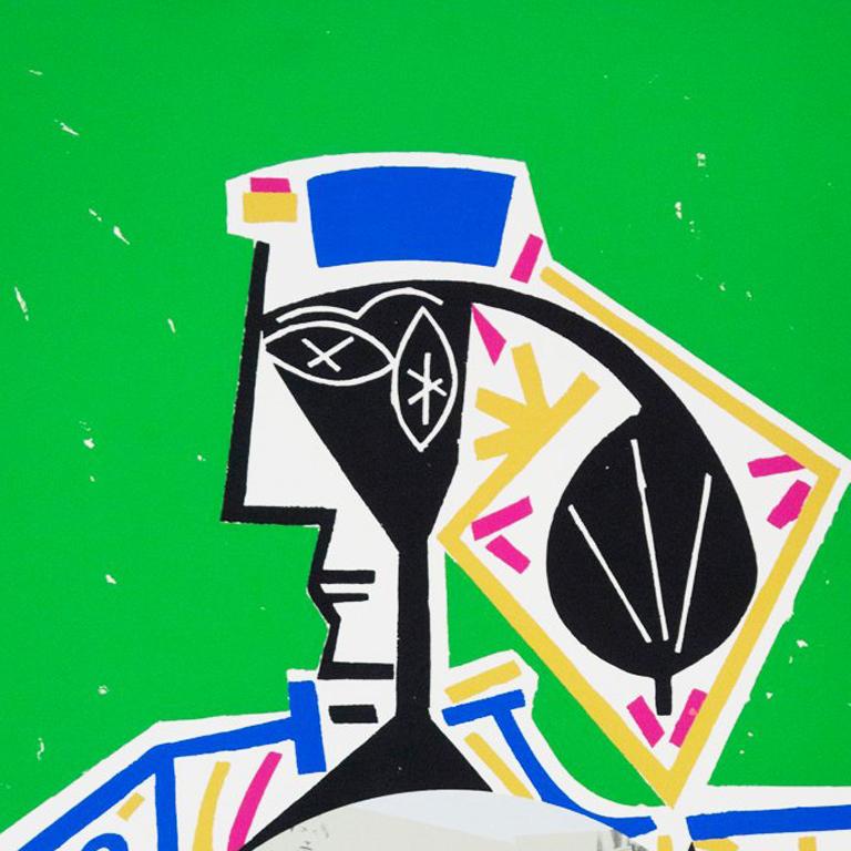 Photographic Fan (Meninas from the transition series) - Pop Art Mixed Media Art by Equipo Crónica