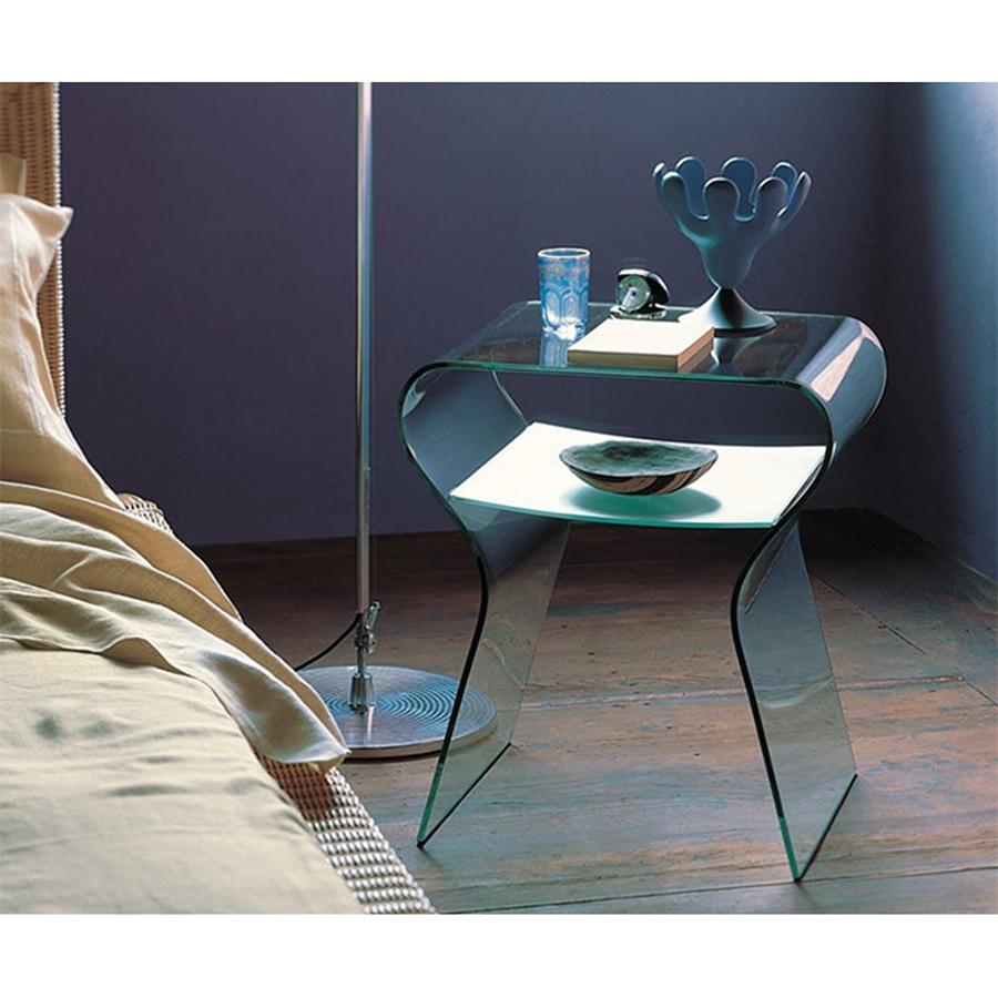Hand-Crafted Equita Side Table For Sale