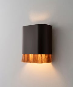 Equus Sconce in Oil-Rubbed Bronze and Horse Hair