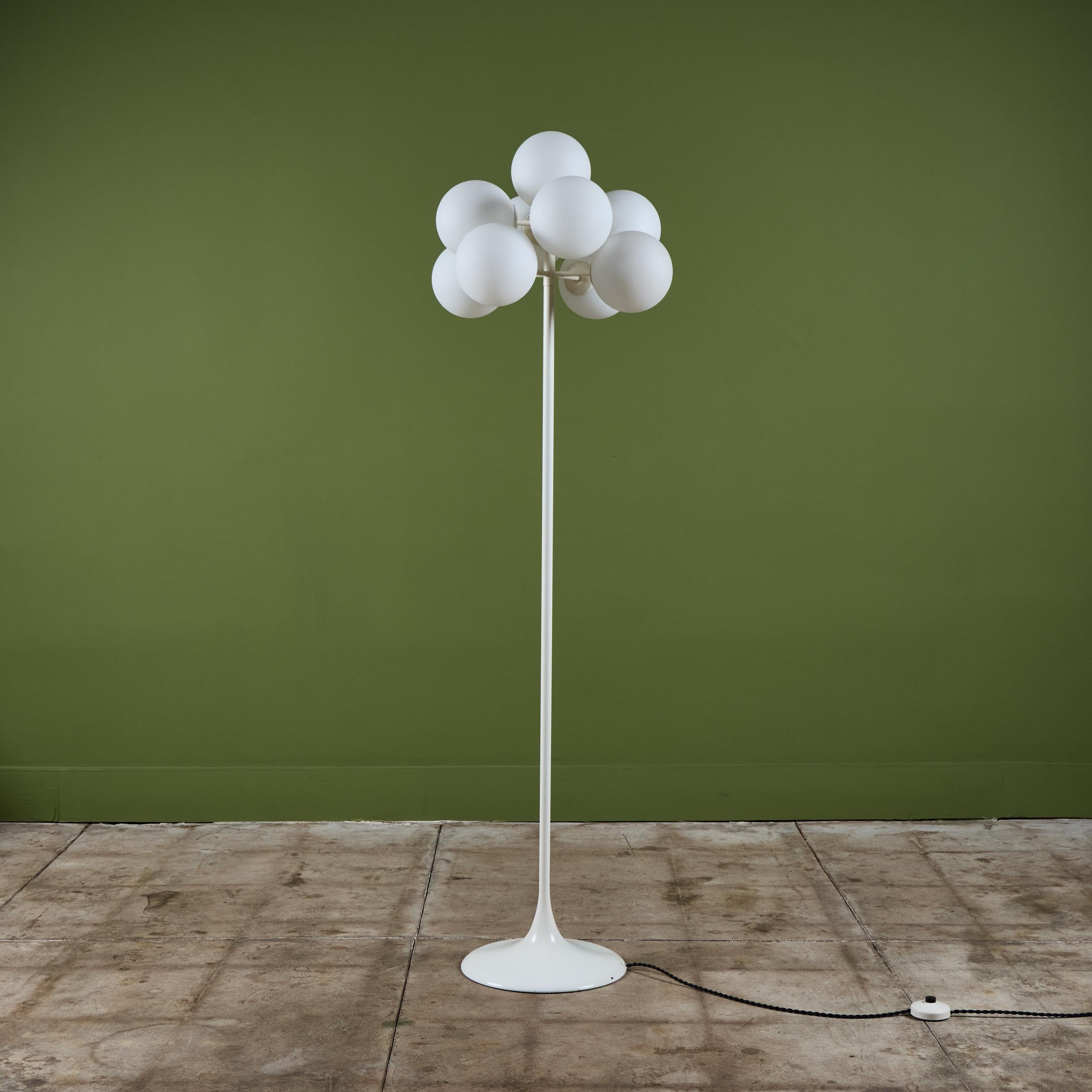 Milieu du XXe siècle E.R. Nele 'Figuration' Floor Lamp for Temde Leuchten en vente