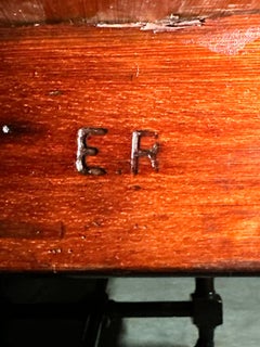 ER STAMPED CROWN ESTATE ViCTORIAN SHIPS REFECTORY DINING TABLE BRONZE FEEt