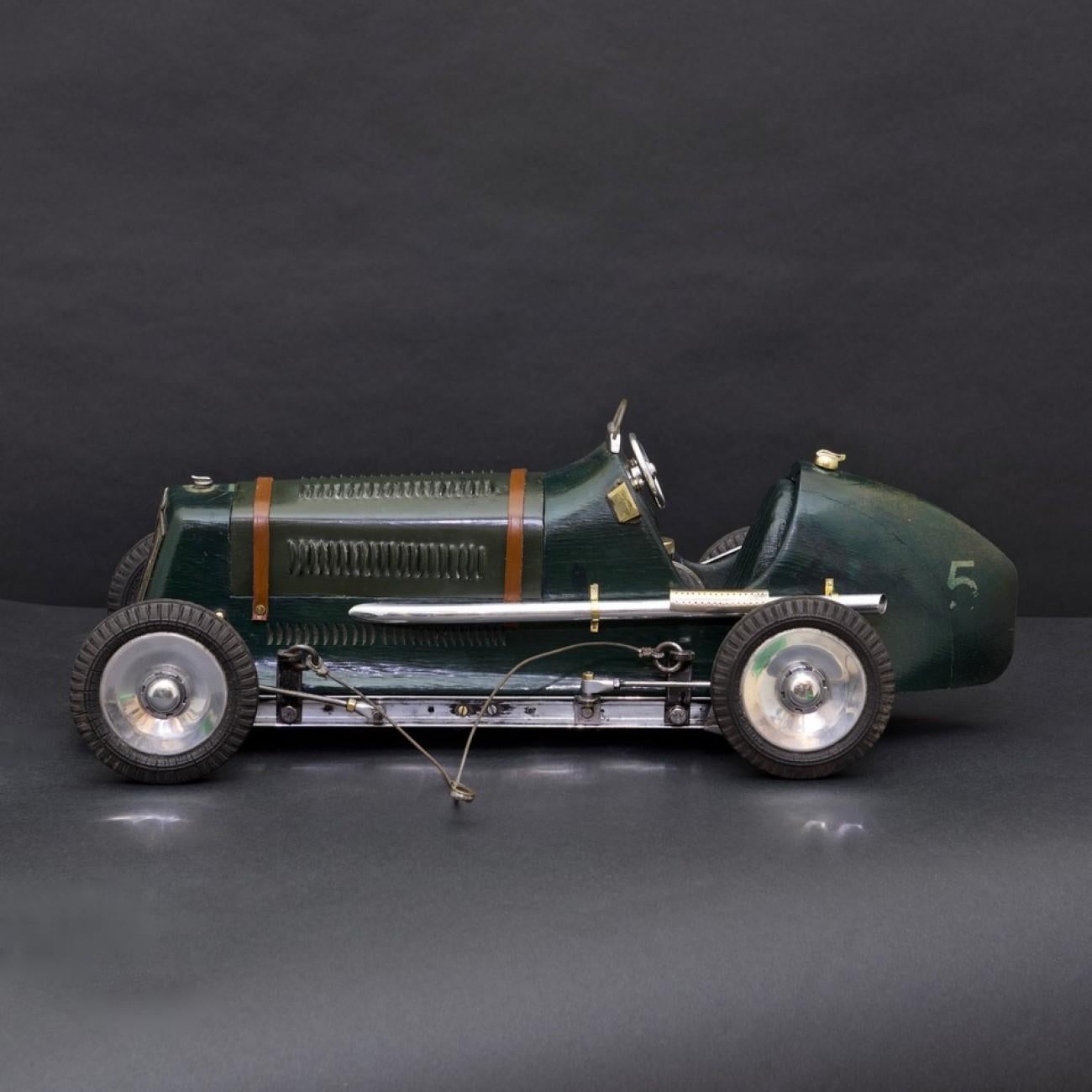 ERA Tether Car Model von M&E:: um 1948 (Britisch)