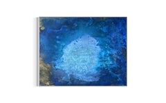 Blue Awakening Abstract Painting, Acrylic on Canvas, 2010+, Unframed