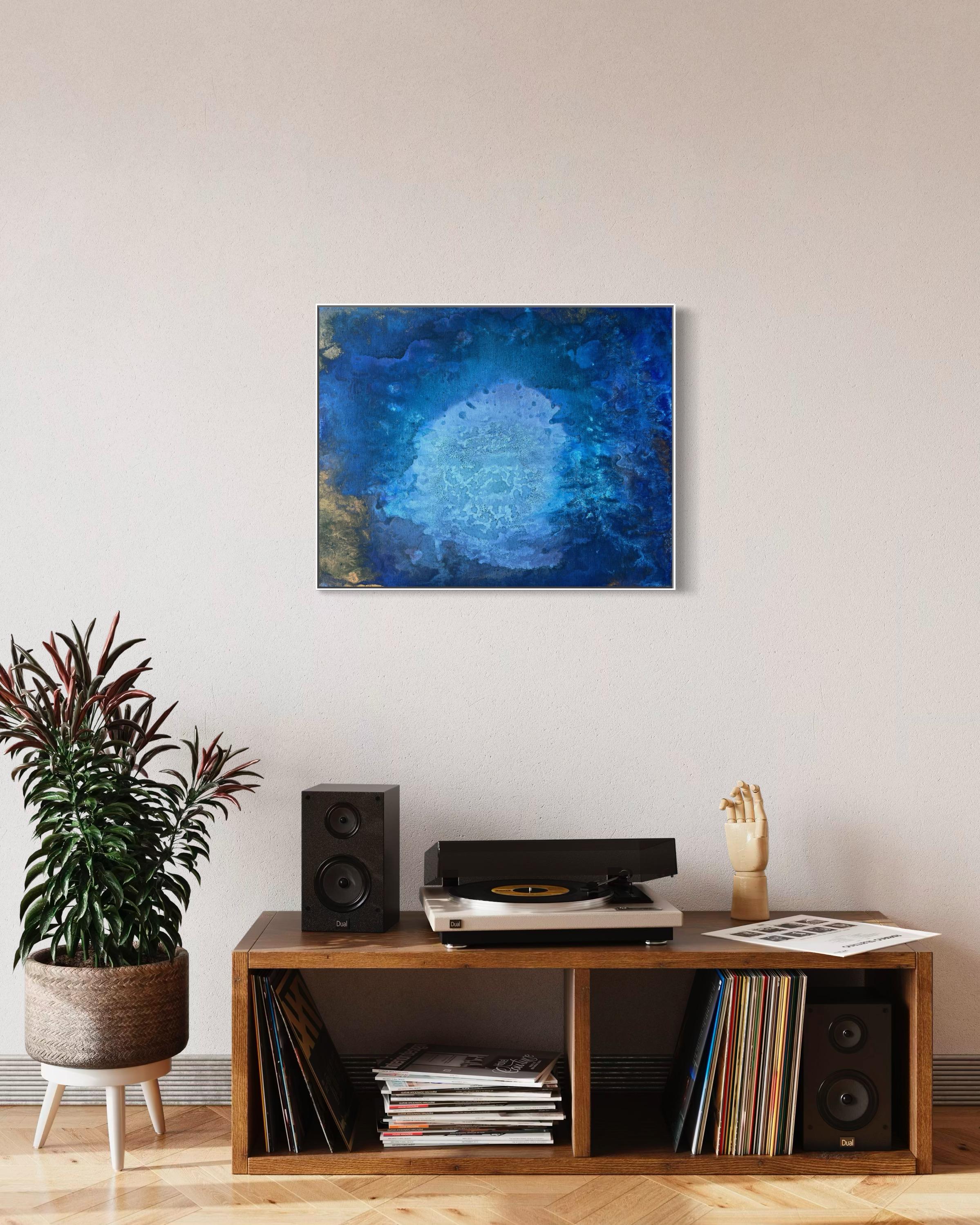 This beautiful acrylic on canvas by Eran Shmueli will bring color to any room it will be placed in.

Eran Shmueli is an artist whose life and work are deeply intertwined with creativity. Growing up in the artist village of Ein Hod, Israel, and