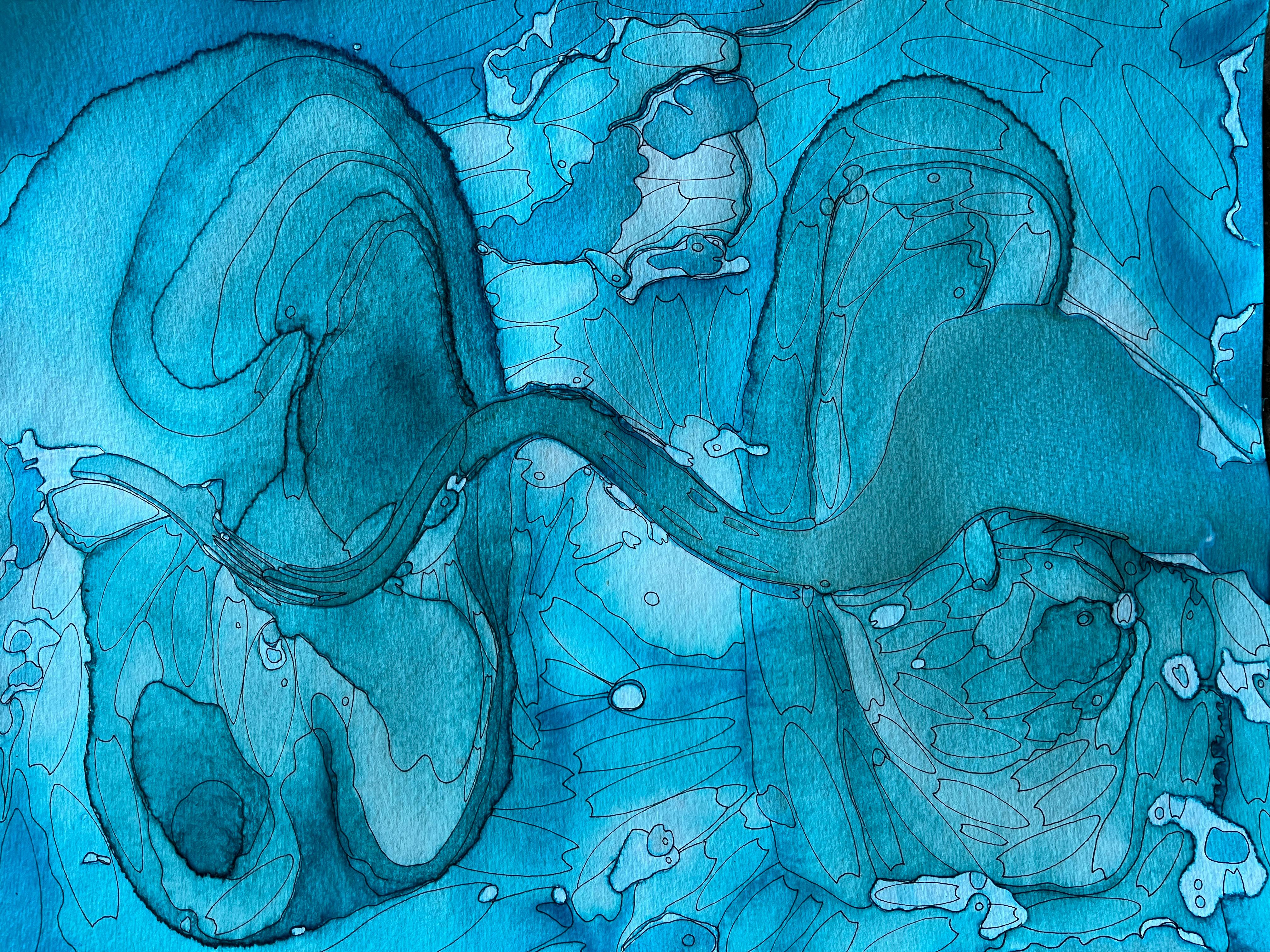 Dieses wunderschöne Diptychon von Eran Shmueli bringt Farbe in jeden Raum, in dem es aufgestellt wird.
Es handelt sich um 2 handgefertigte Stücke, die in einer Rolle geliefert werden, aber auch gerahmt verschickt werden können.  mit zusätzlichen
