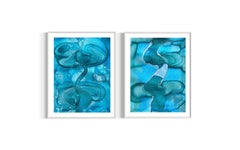 Blue Reef - abstract painting