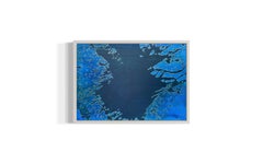 Blue Voyage II - pittura astratta