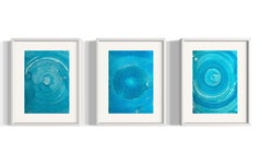 Celestial currents - abstract painting
