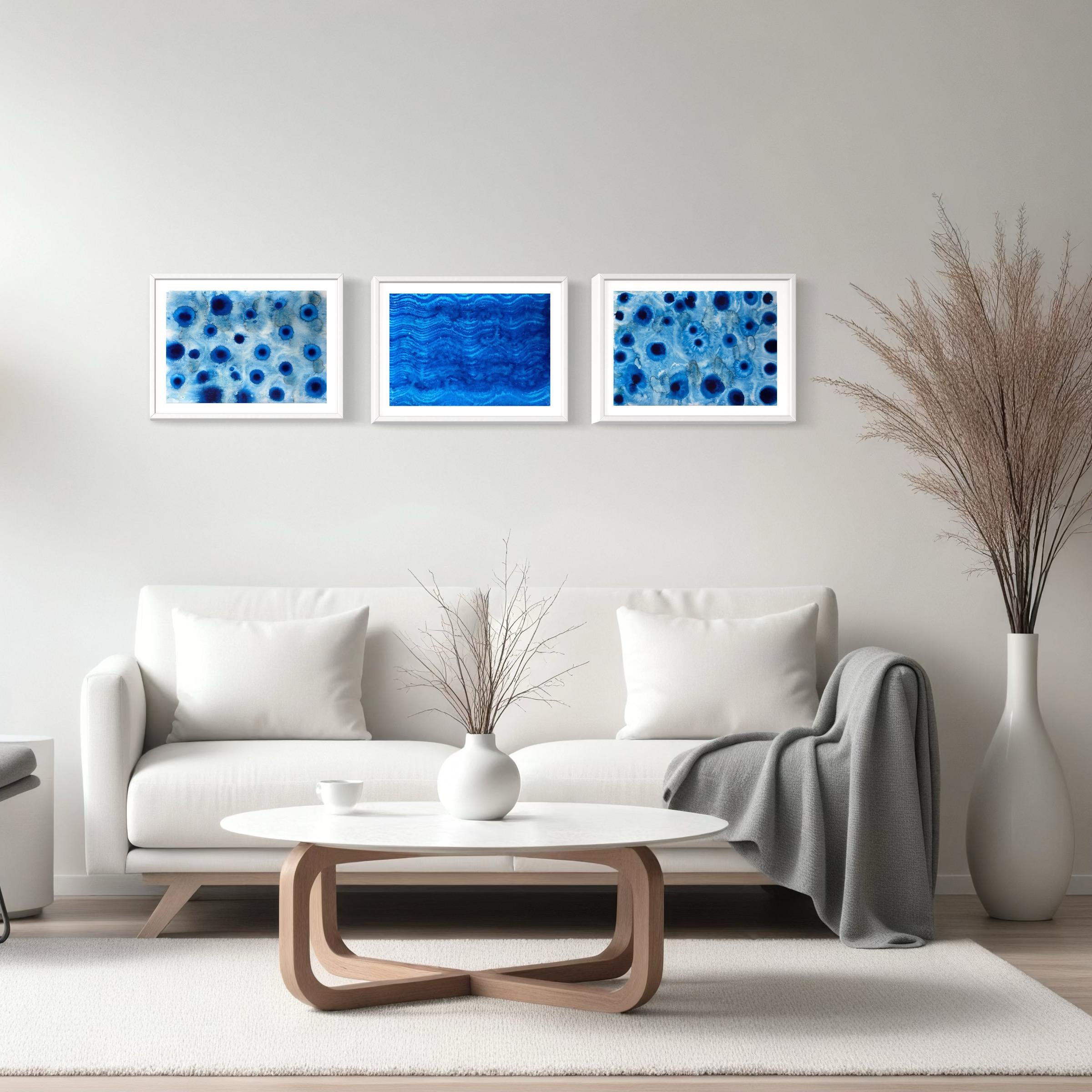 Maree celesti - pittura astratta in vendita 3